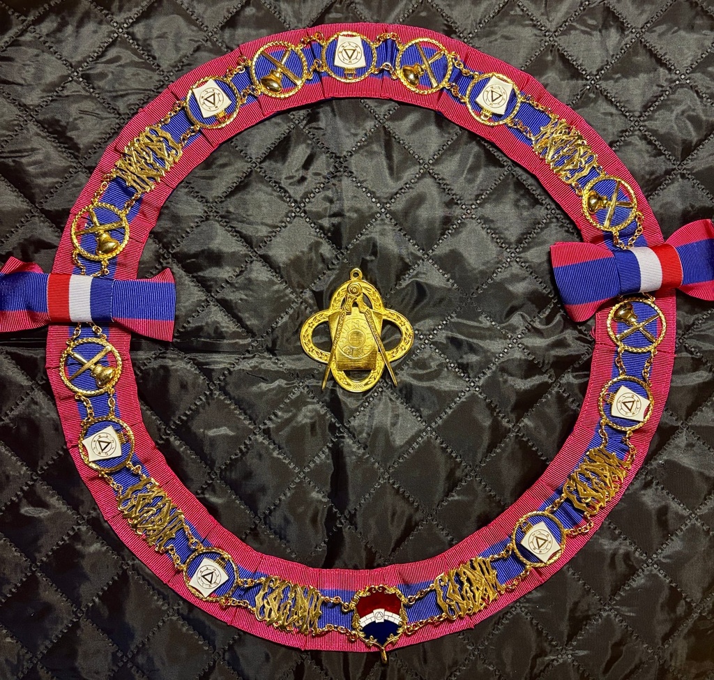 Chaines de Grand Officier GLMDFR (NAT & Prov. précisez le rang lors de la commande)