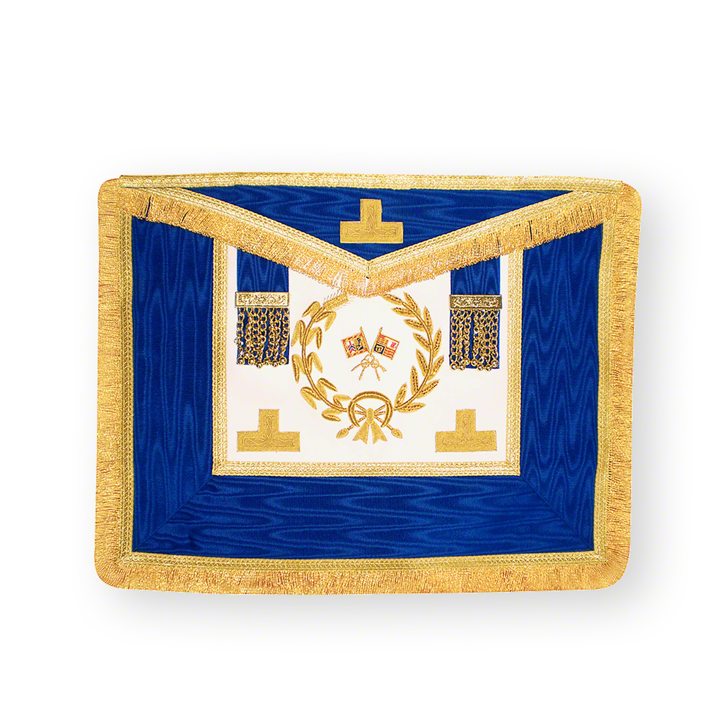 GLB Tablier de Grand Officier grande tenue brodé main   (pour R.F.)