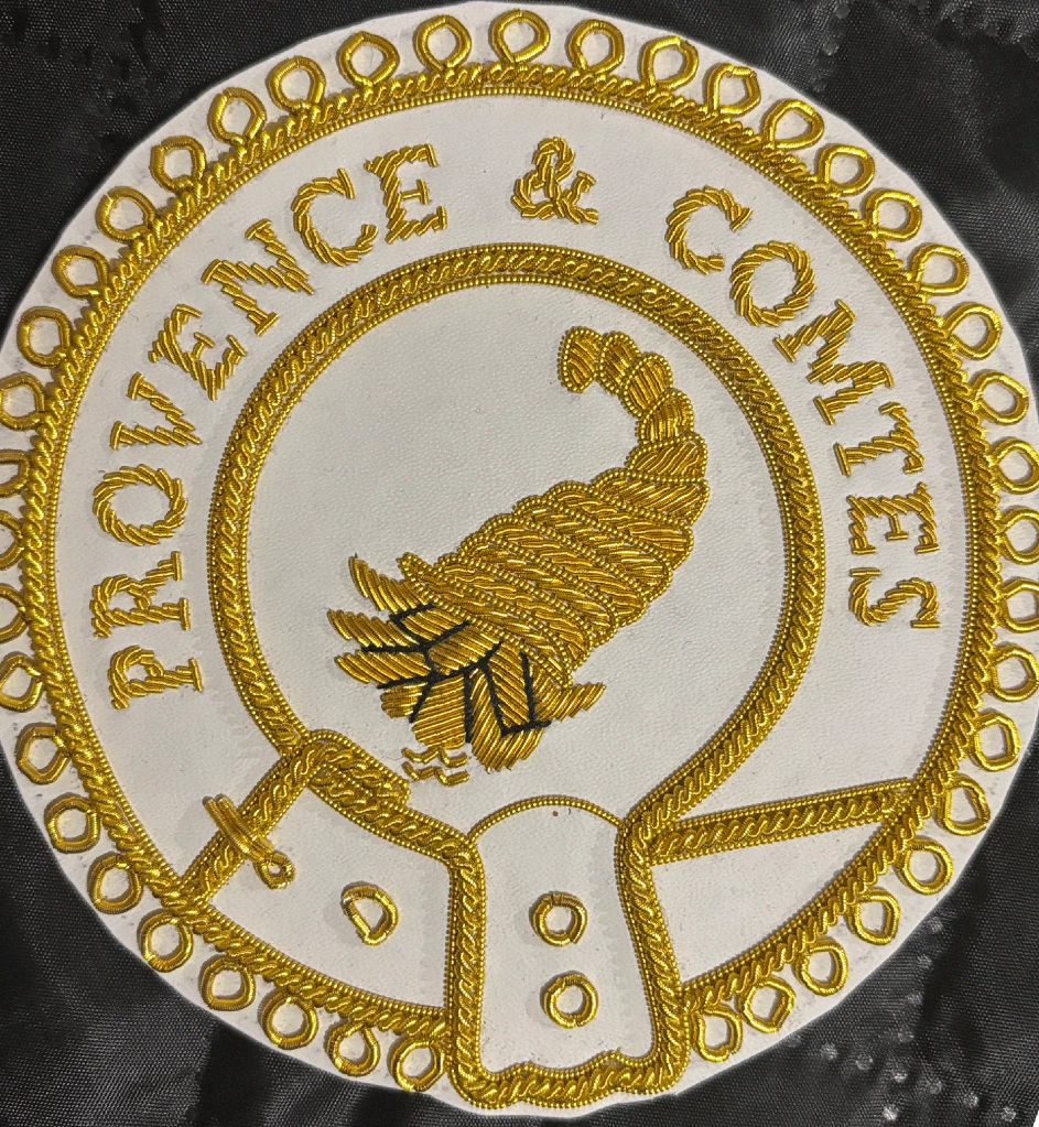 Badge de fonction provinciale brodé main