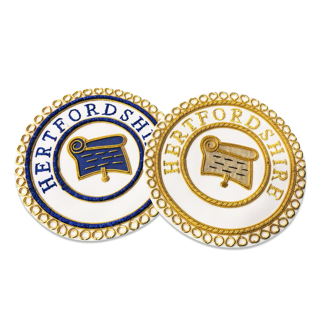 Badge de fonction provinciale brodé main pour grande tenue