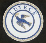 Badge de fonction provinciale brodé main pour petite tenue