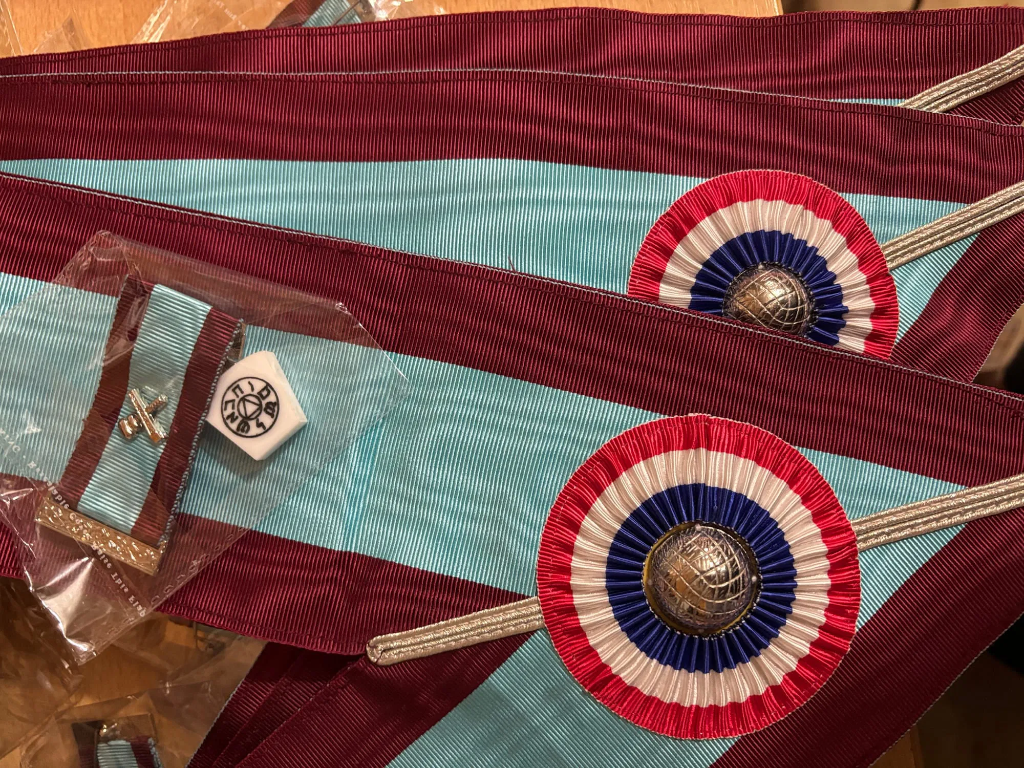 MMM Sautoir d'Officier d'Atelier avec cocarde tricolore