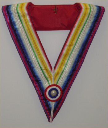 NAR Sautoir de "Passé" avec cocarde tricolore et galon argent