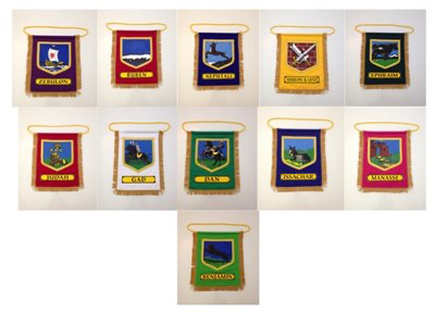 ARD jeux de 12 petites bannières