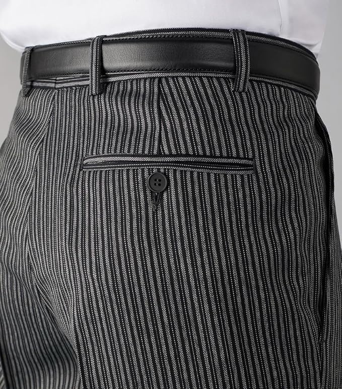Pantalon "Ascot" pure laine vierge