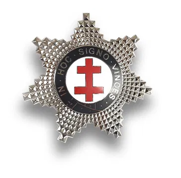 KT Plaque de chevalier du Temple