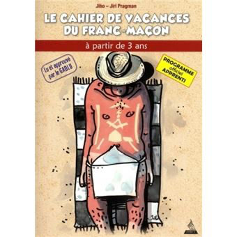 LES CAHIERS DE VACANCES DU FRANC-MACON, PROGRAMME OFFICIEL APPRENTI