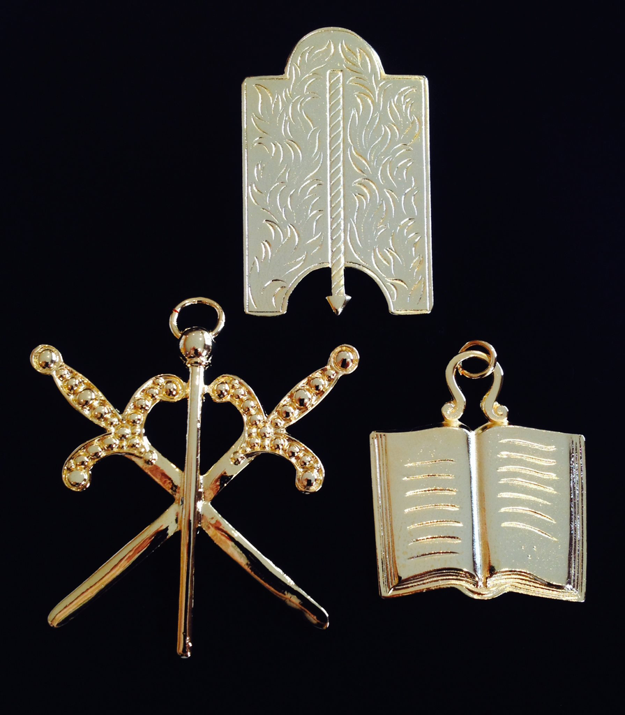 REAA Bijou de fonction d'Officier de loge (Secrétaire)