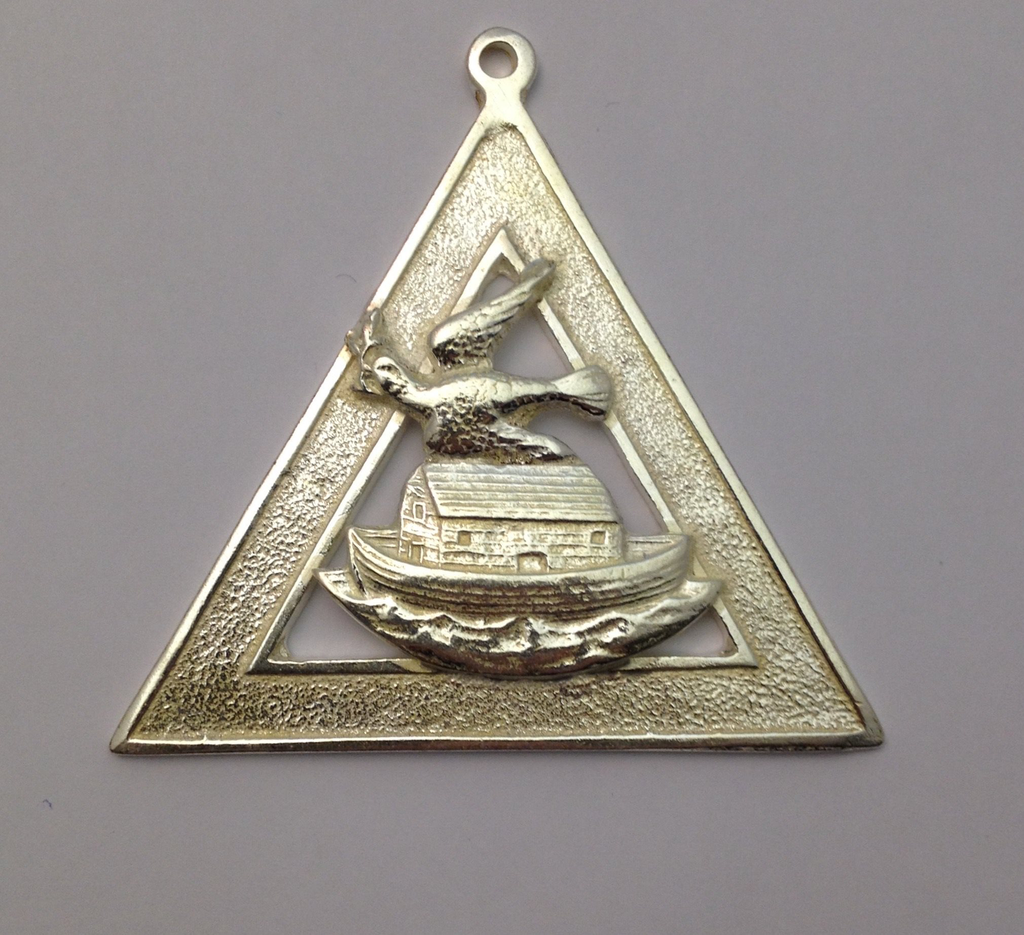 NAR Bijou de fonction d'officier métal chromé ou argenté  (Scribe)