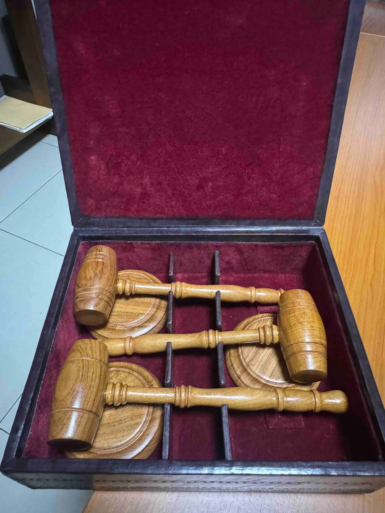 Coffret de 3 maillets Tonneaux